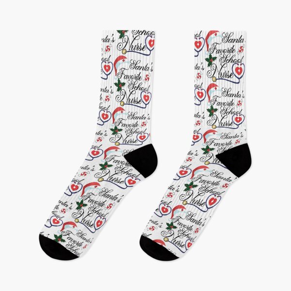 Item preview, Santas Favorite School Nurse Christmas  designed and sold by PinkPandaDesign.