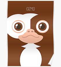 Gremlins Minimalist Series - Gizmo Poster