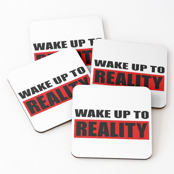 Item preview, Wake up to reality designed and sold by smokylemon.