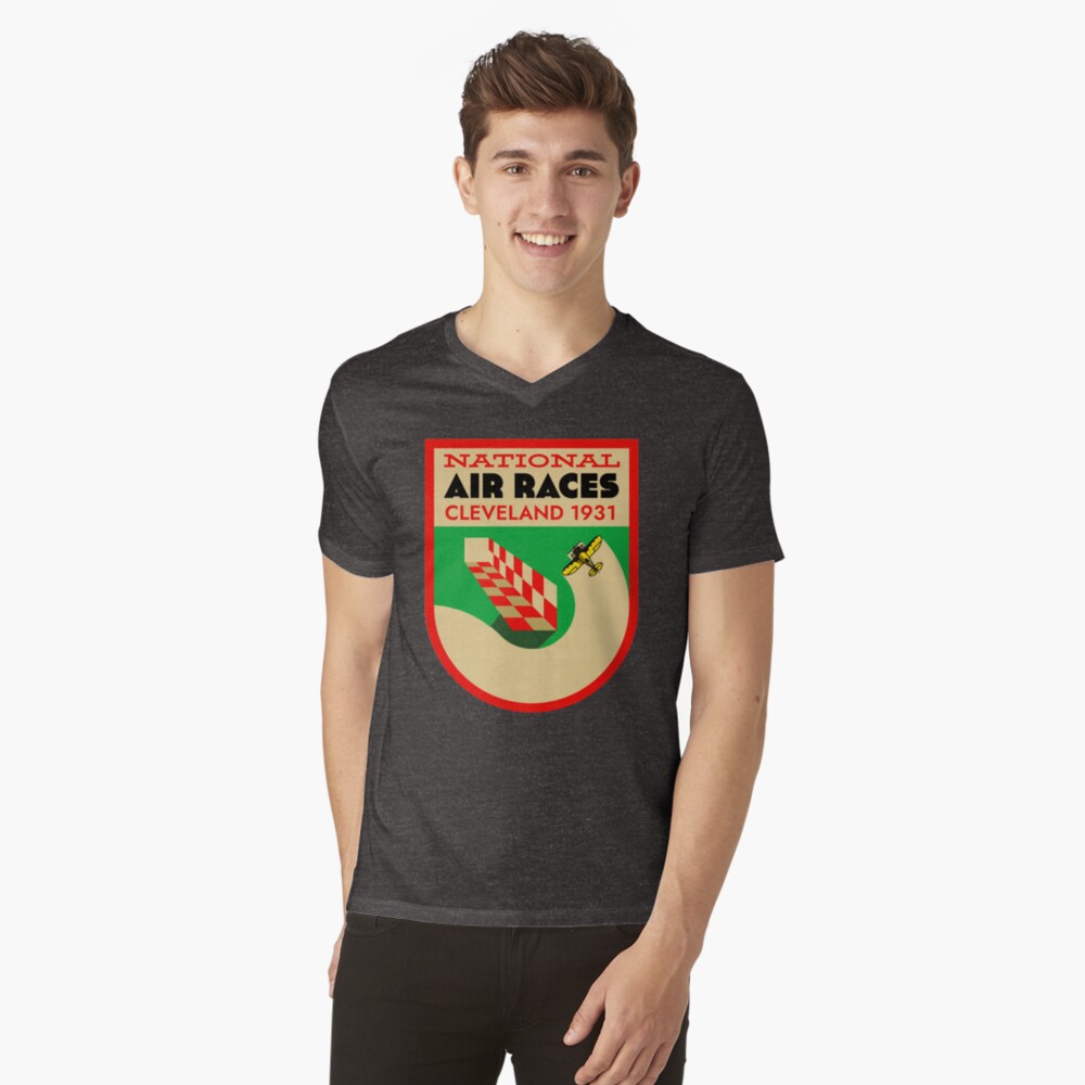 Item preview, V-Neck T-Shirt designed and sold by Aeronautdesign.