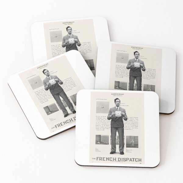 Item preview, The French Dispatch (Wes Anderson) Timothee Chalamet, Saoirse Ronan, Adrien Brody designed and sold by cinemartistic.