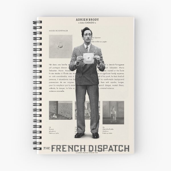Item preview, The French Dispatch (Wes Anderson) Timothee Chalamet, Saoirse Ronan, Adrien Brody designed and sold by cinemartistic.