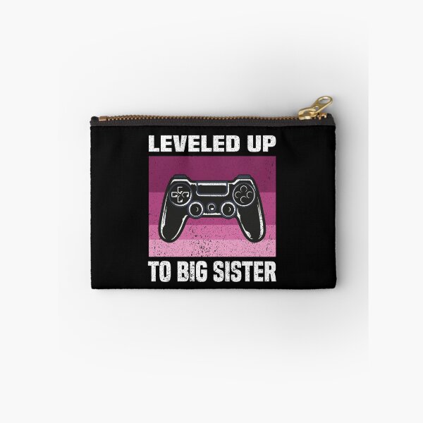 Item preview, Leveled Up to Big sister .Big sister Video Gamer Fun vintage designed and sold by justbejoker.