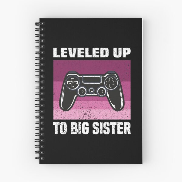 Item preview, Leveled Up to Big sister .Big sister Video Gamer Fun vintage designed and sold by justbejoker.