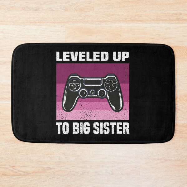 Item preview, Leveled Up to Big sister .Big sister Video Gamer Fun vintage designed and sold by justbejoker.