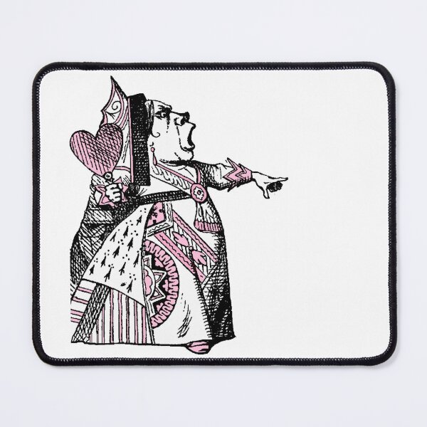 Item preview, Queen of Hearts Alice in Wonderland Pink designed and sold by Pixelchicken.