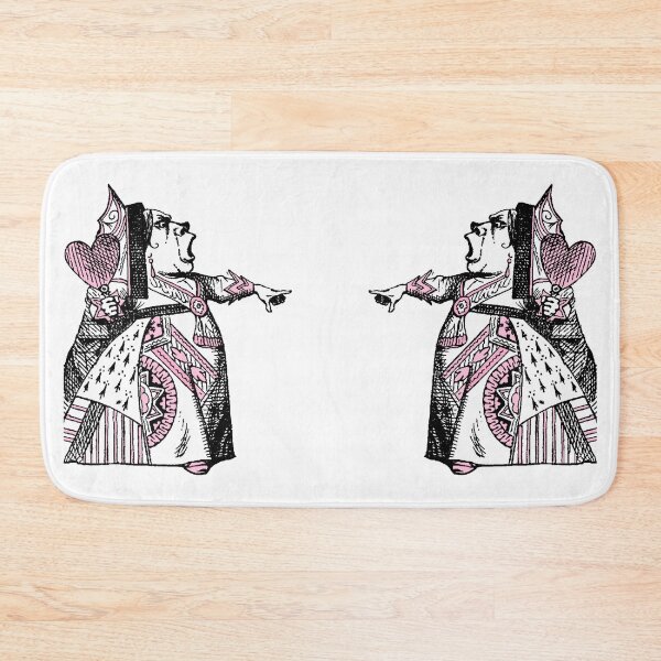 Item preview, Queen of Hearts Alice in Wonderland Pink designed and sold by Pixelchicken.