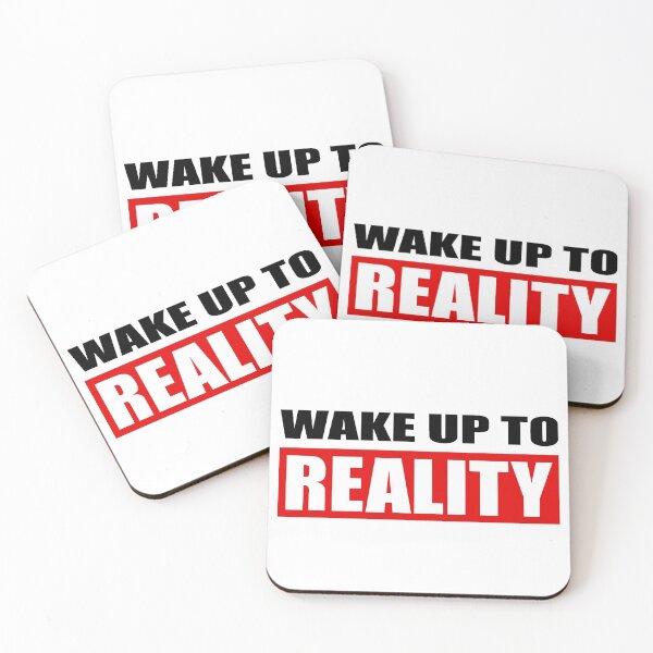 Item preview, Wake up to reality designed and sold by smokylemon.