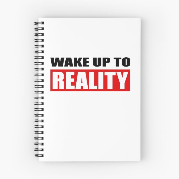 Item preview, Wake up to reality designed and sold by smokylemon.