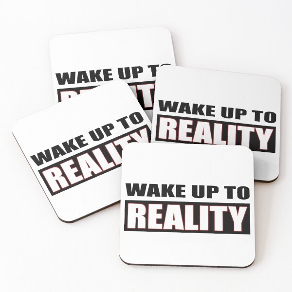 Item preview, Wake up to reality designed and sold by smokylemon.