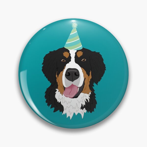 Item preview, Happy Birthday Bernese Mountain Dog  designed and sold by KantstandyaC.