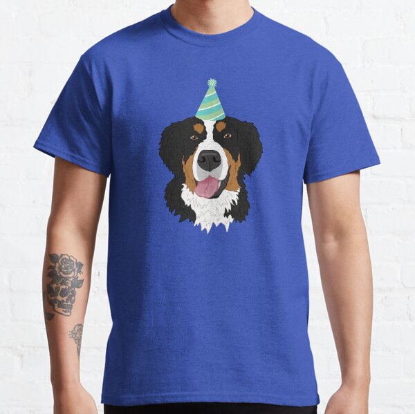 Item preview, Happy Birthday Bernese Mountain Dog  designed and sold by KantstandyaC.