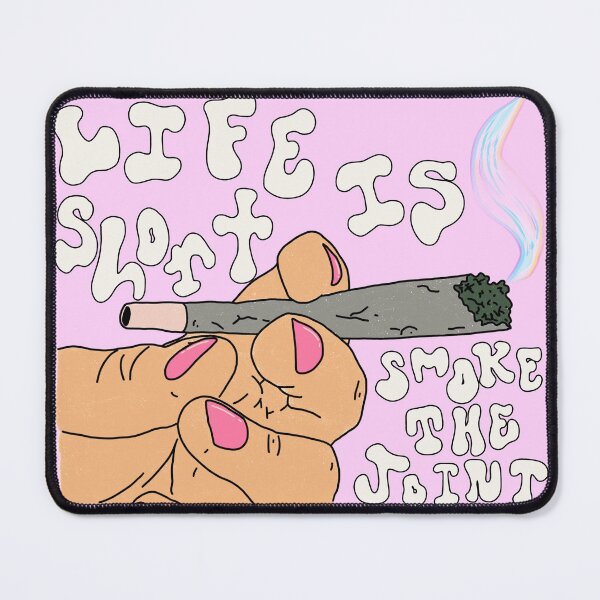 Item preview, “Life is short, smoke the joint” designed and sold by H-H-M.