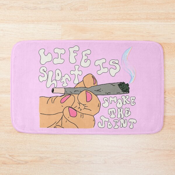 Item preview, “Life is short, smoke the joint” designed and sold by H-H-M.