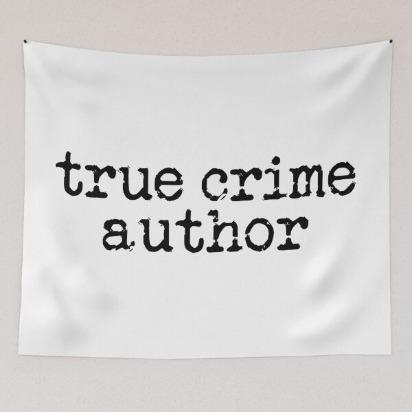 Item preview, true crime author designed and sold by TeaRoseWriter.