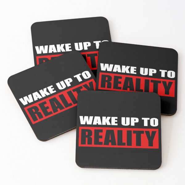 Item preview, Wake up to reality designed and sold by smokylemon.