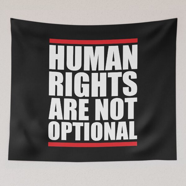 Item preview, Human Rights Are Not Optional designed and sold by SweetLog.