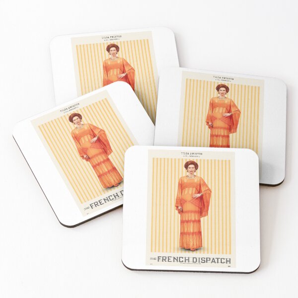 Item preview, The French Dispatch (Wes Anderson) Timothée Chalamet, Saoirse Ronan, Adrien Brody, Tilda Swinton designed and sold by cinemartistic.