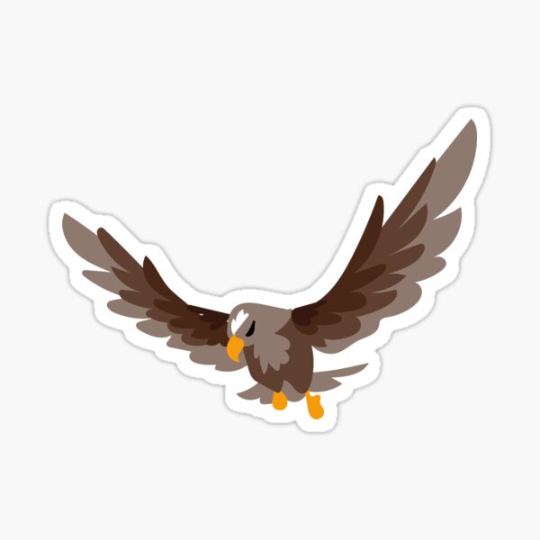 Item preview, eagle sticker Gwaihir lord of the rings designed and sold by NaiBalin.