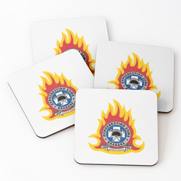 Item preview, Greek Fire Department Logo| Perfect Gift designed and sold by kerryflody.