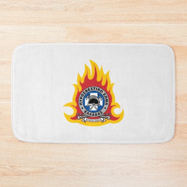 Item preview, Greek Fire Department Logo| Perfect Gift designed and sold by kerryflody.