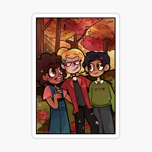 Item preview, [Amphibia] Calamity Trio - Autumn designed and sold by Outer-Stars.