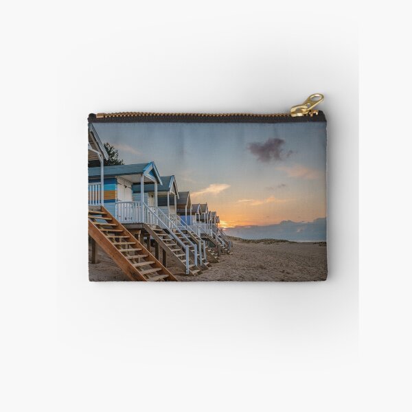Item preview, Beach Hut Sunset at Wells North Norfolk designed and sold by dp-images.