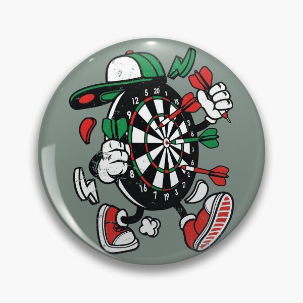 Item preview, Retro Darts Game Cartoon designed and sold by SoccaTamam.