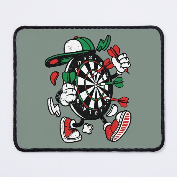 Item preview, Retro Darts Game Cartoon designed and sold by SoccaTamam.