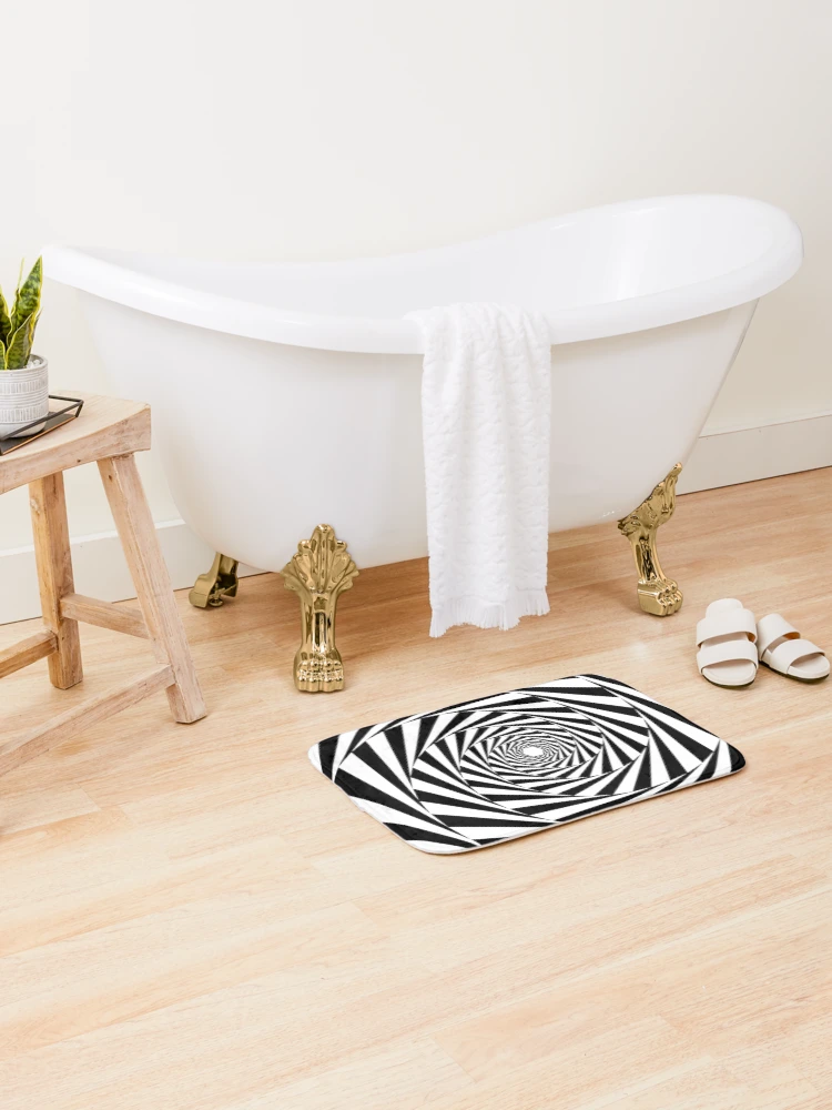 Thumbnail 2 of 6, Bath Mat, Going In. designed and sold by PatternPalace.