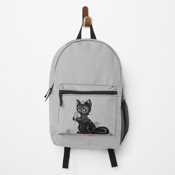 Emo cat Backpack Black (1.0)