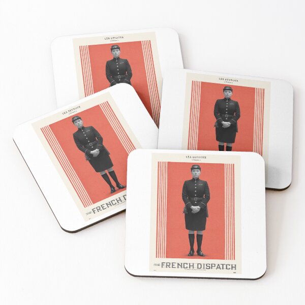 Item preview, The French Dispatch (Wes Anderson) Timothée Chalamet, Saoirse Ronan, Lea Seydoux designed and sold by cinemartistic.
