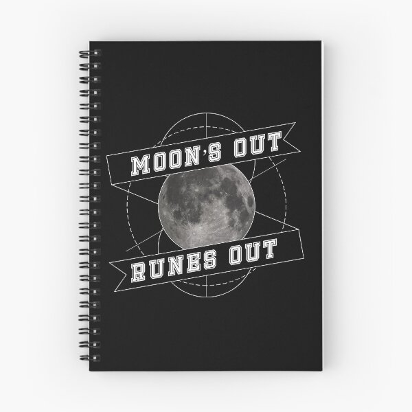 Item preview, Moon's Out - Runes Out designed and sold by Lunar Stream Design.