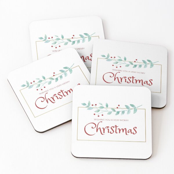 Item preview, Red Berries Wishing You A Very Merry Christmas  designed and sold by OByD.