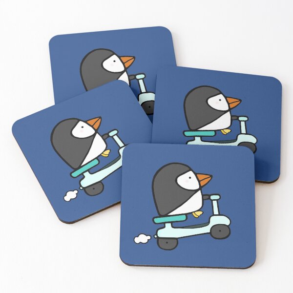 Item preview, Cute Puffin Zooms Away designed and sold by Stacey Roman.