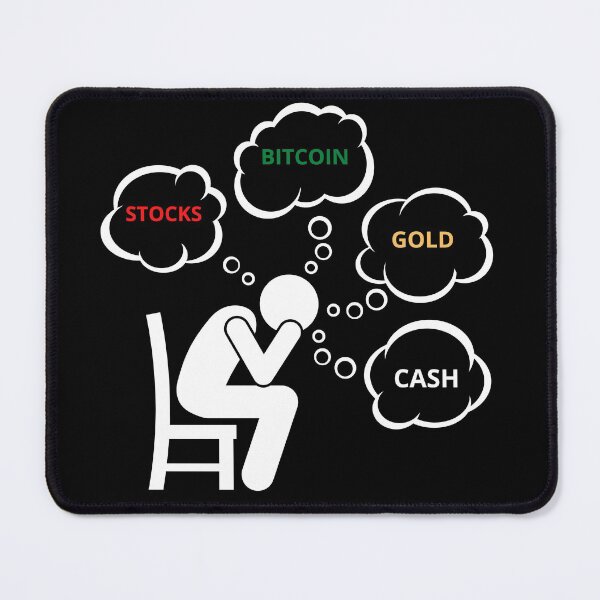 Item preview, Invest?-Black Background  designed and sold by Trendi61.