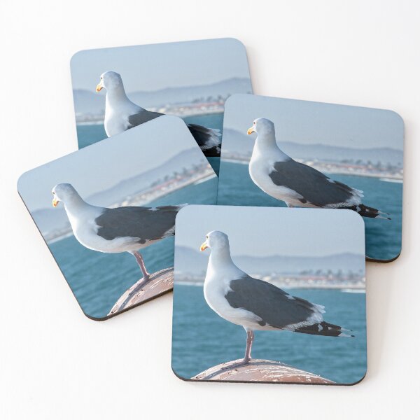 Item preview, Seagull At The End of The Pier designed and sold by KirtTisdale.