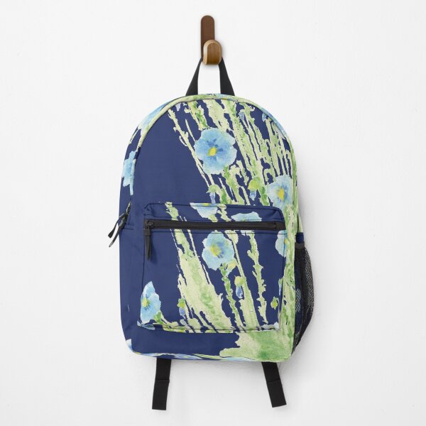 Item preview, Lewis Flax Watercolor Painting on Dark Background designed and sold by H2OColor.