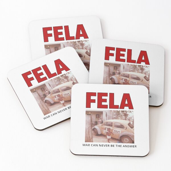 Item preview, FELA WAR CAN NEVER BE THE ANSWER| Perfect Gift designed and sold by kerryflody.