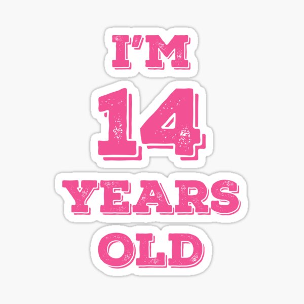 14 yr Birthday 14 Yr Old Girl Merch & Gifts for Sale | Redbubble