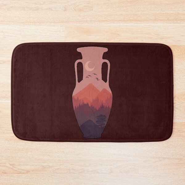 Item preview, Moonlit Sunset Landscape in an Urn designed and sold by PeachyLitchi.
