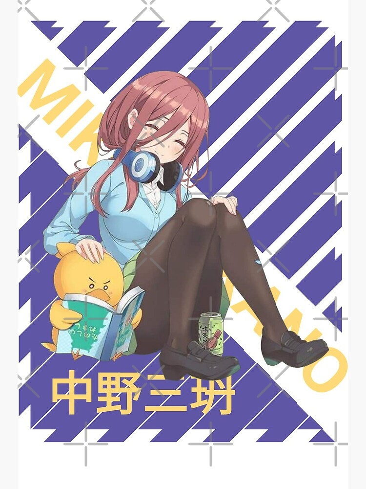 Nakano Quintuplets 5 Toubun no Hanayome Art Board Print for Sale