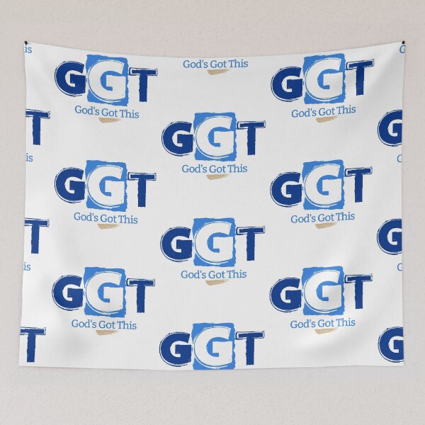 Item preview, God's Got This - blueberry designed and sold by Cane & Abel Creations ..
