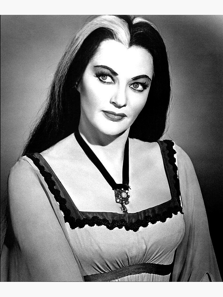 "Lily Munster" Poster for Sale by NarimanArt Redbubble