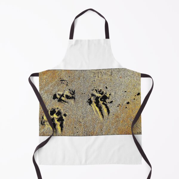 Item preview, Dog footprints on sand designed and sold by ART22.