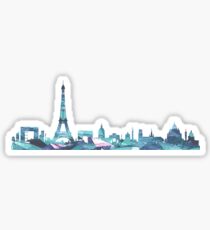 Paris Skyline Sticker