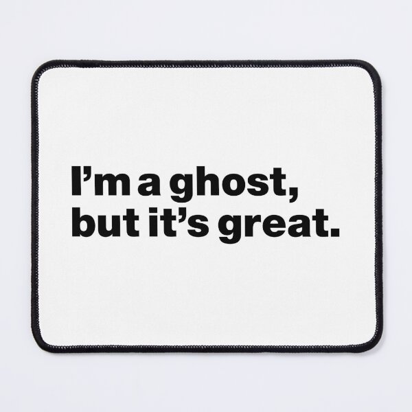 Item preview, Soy un fantasma pero es genial (negro) designed and sold by dudethecreator.