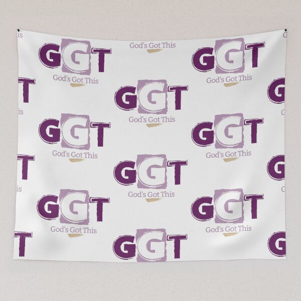 Item preview, God's Got This - plum designed and sold by Cane & Abel Creations ..