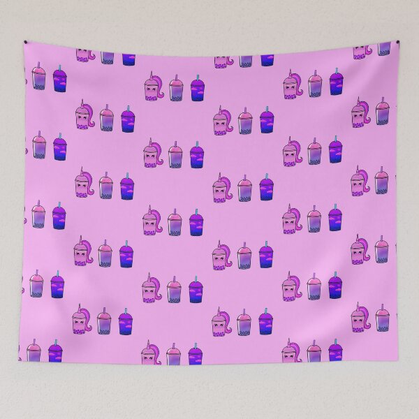 Item preview, 3 Piece Pink Aesthetic Boba Bubble Tea Drink Pack designed and sold by KTCreativeSide.