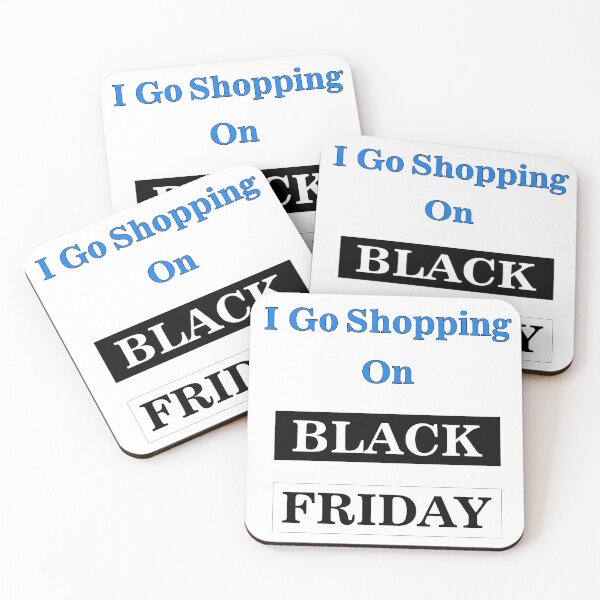 Item preview, I go shopping in black Friday designed and sold by Designer-amjed.